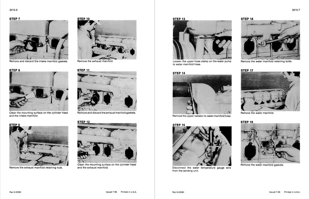 Case Construction 1080, 1080B Crawler Excavator Service Manual 8-42681 English