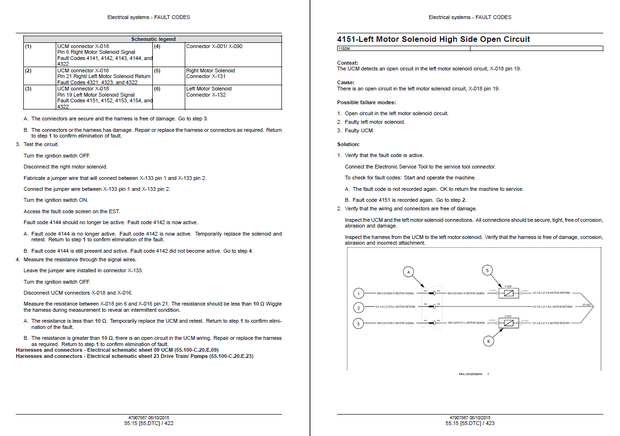 CASE Construction 1150M Tier 2 AMEA, ANZ Crawler Dozer Service Manual 47907867 2nd edition English