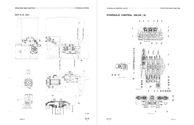Komatsu Shop Manual D31A-16, D31P-16 25001 and up Crawler Bulldozer SEBM0114B01 English