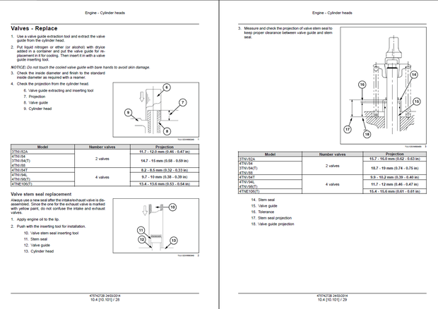 CASE Construction CX35B, CX39B Series 2 Europe Mini Excavator Service Manual 47574272B English
