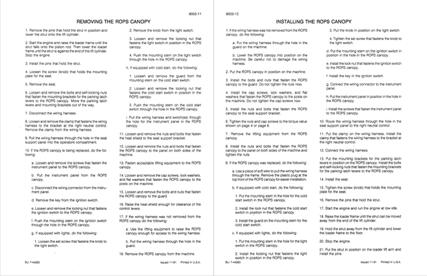 Case Construction 1845C Skid Steer Loader/Uni-Loader Service Manual 8-42913 English