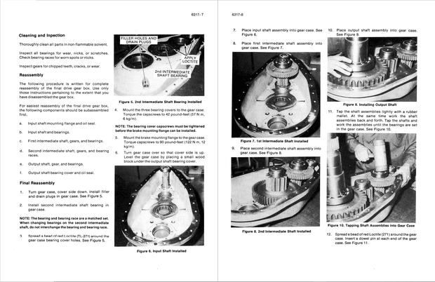 Case Construction 1080, 1080B Crawler Excavator Service Manual 8-42681 English