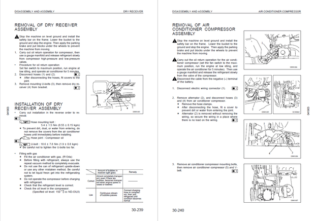 Komatsu Shop Manual WA320-3 WA320H20051 and up Wheel Loader VEBM450104 English