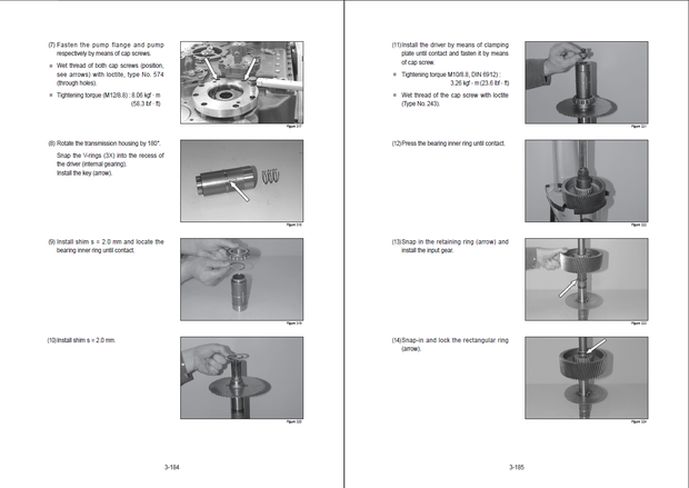 CASE Construction 1221F Tier 4 USA ANZ Wheel Loader Service Manual 47544213 1st edition English