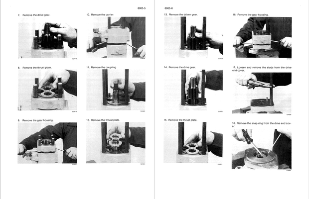 Case Construction W14B Wheel Loader Service Manual 8-42830 English