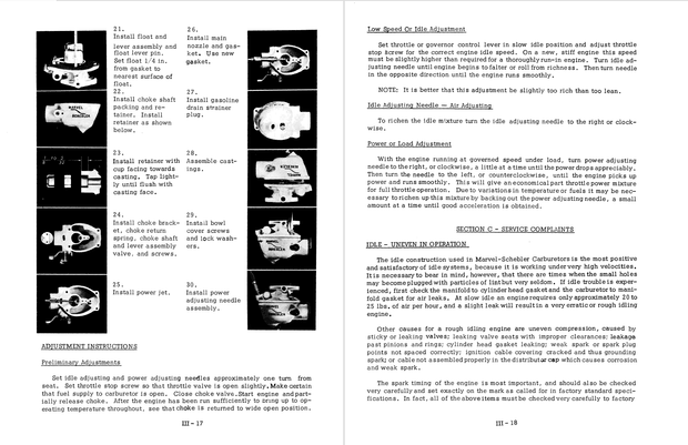 J.I Case 420, 420B, 420C Gasoline Crawler Tractor Service Manual 9-70121 English