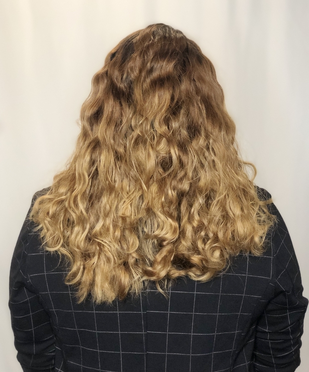 Iantha chops off the curls!