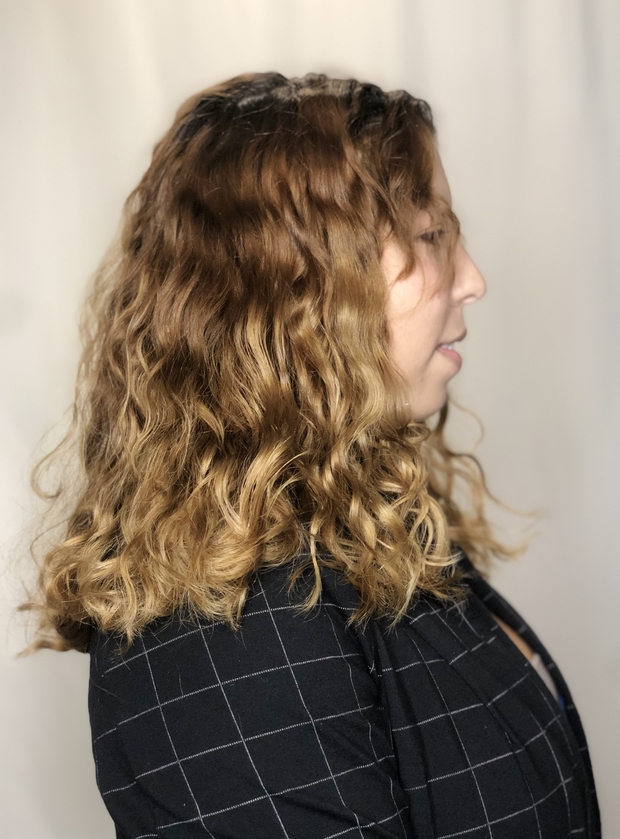 Iantha chops off the curls!