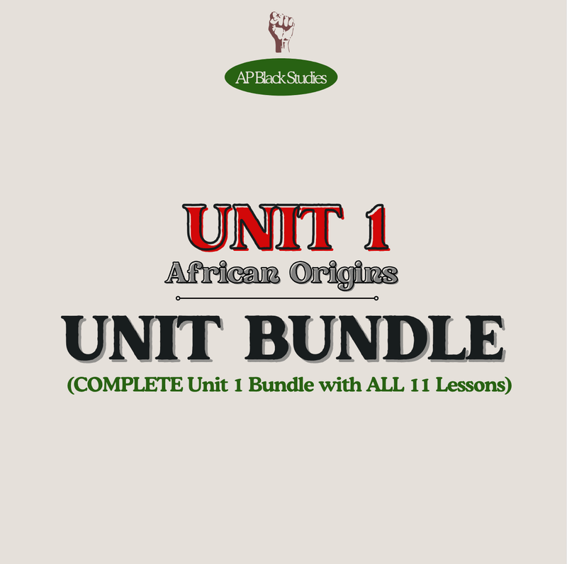 UNIT 1: COMPLETE UNIT BUNDLE – ALL Lessons