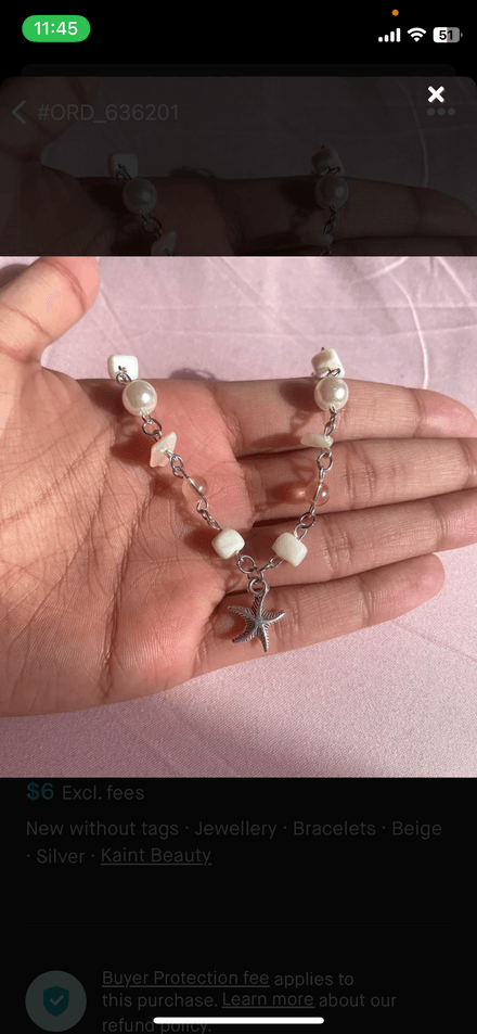 Starfish Bracelet