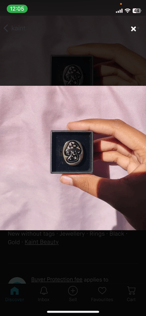 Gold Statement Ring
