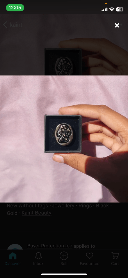 Gold Statement Ring