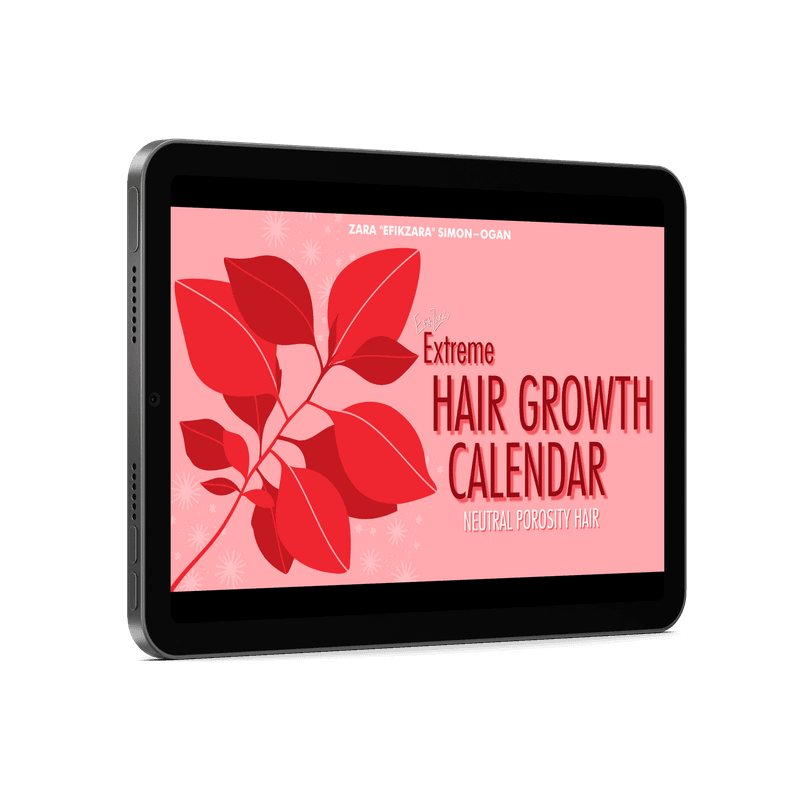Extreme Hair Growth Calendar (4 Options)
