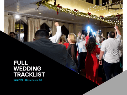 FULL Tracklist From Wedding on 12/27/24