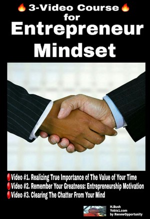 🔥3-Video Course for The Entrepreneur Mindset