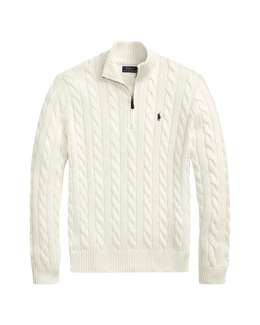 Quart Zip Torsadé Ralf Lauren