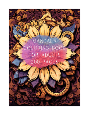 Steampunk Mandala Coloring Book | Printable for Adults