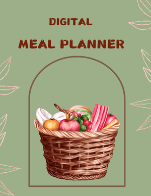 Digital Meal Planner – 40+ Pages of Smart, Flexible Meal Tracking