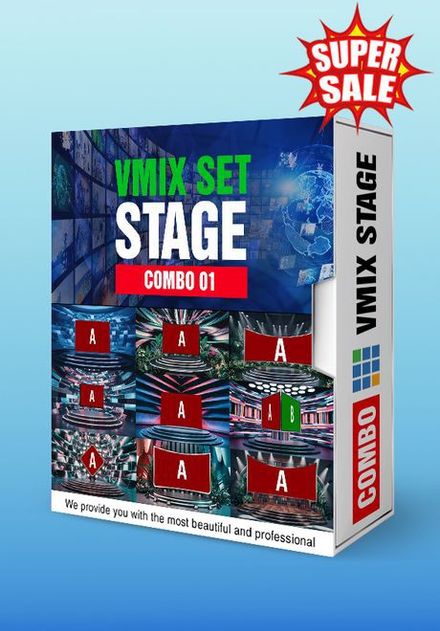 COMBO 01 - vMix Virtual Set Stage