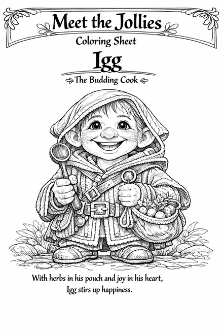 Colouring sheet Igg