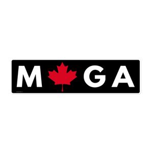 &#x27;Make Canada Great Again&#x27; Large Black Sticker 15&quot;x3.75&quot;