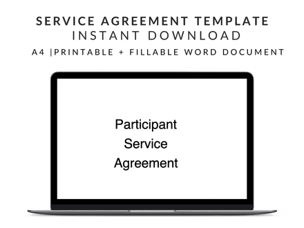 NDIS Service Agreement Template