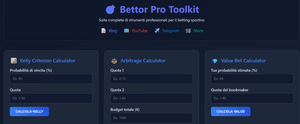 Bettor Pro Toolkit