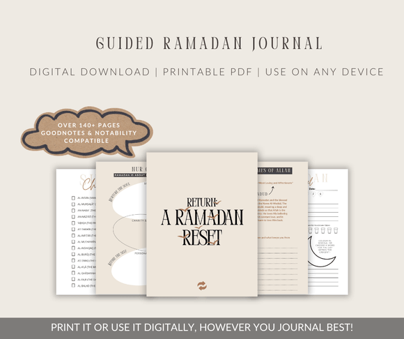 Return: A Ramadan Reset Journal