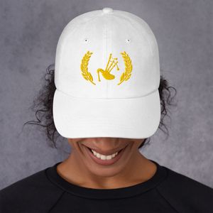 Golden Pipes Embroidered Cap