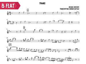 Trains | Michael Brecker (Bb)