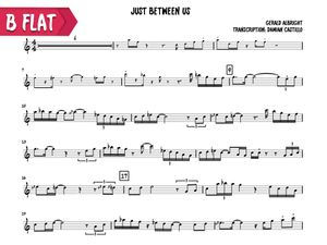 Just Between Us | Gerald Albright (Bb)