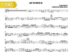 Just Between Us | Gerald Albright (Eb)
