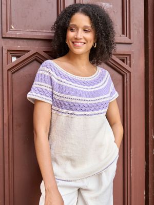 Pulli im Mustermix Top Down