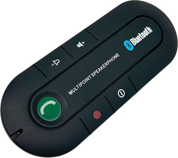 Kit Vivavoce per Auto, Casa, Ufficio. Bluetooth 5.3. 20 ore di chiamate. 1000 ore in standby. 