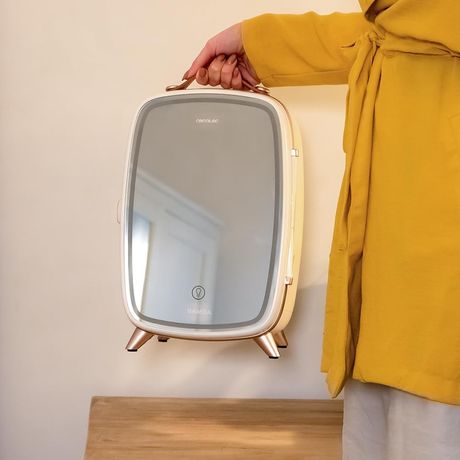 Cecotec Frigorifero Piccolo per Cosmetici 6L CoolingBeauty 6000 Mirror. Mini Frigorifero 