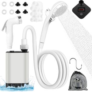 Weinsamkeit Doccia Portatile Campeggio, con Batteria 5200mAh