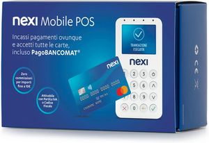 Mobile Pos - Pos Portatile Contactless, Lettore Elettronico Portatile per Pagamenti con Bancomat