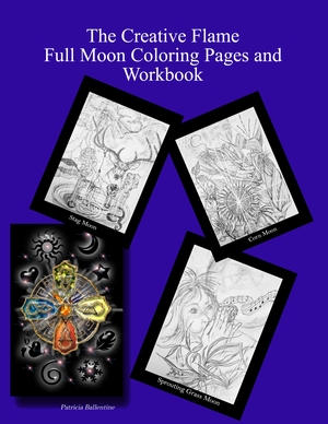 The Creative Flame Full Moon Coloring Pages and Workbook