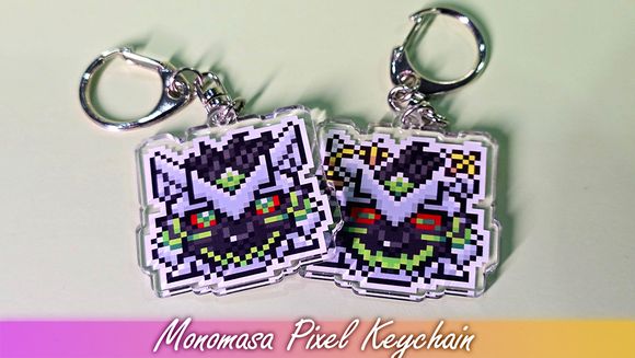 Monomasa (Pixel) Acrylic Keychain