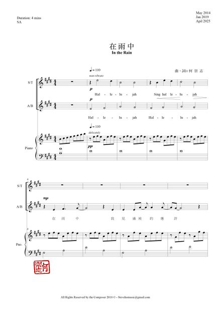 在雨中 (In The Rain) SA