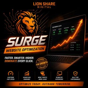 Lion Share Surge - Website Optimization Blueprint 🚀