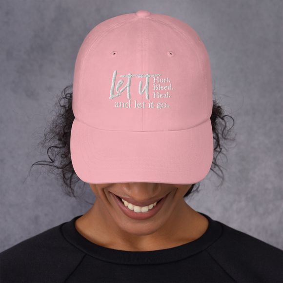 Let It Go Unisex Ball Cap – Motivational Quote Hat
