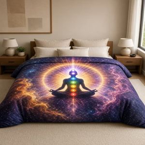 Yoga Chakra Duvet – 7 Chakra Boho Bedding