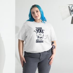 Thank You CPT Obvious Female Tee | Funny Sarcastic Shirt