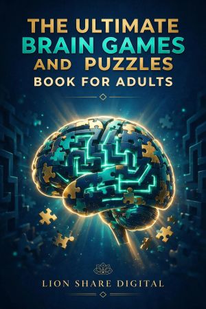 Ultimate Brain Games and Puzzles Book for Adults 🧠