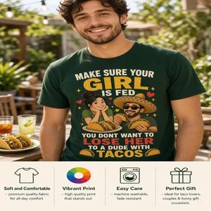 Don't Lose Your Girl to Some Dude With Tacos Tee