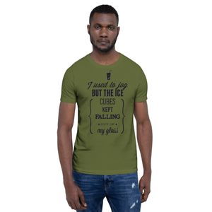 Used to Jog Unisex Tee – Funny Fitness Dropout Shirt