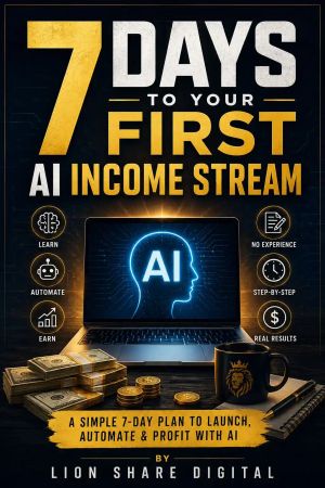 7 Days to Your First AI Income Stream eBook
