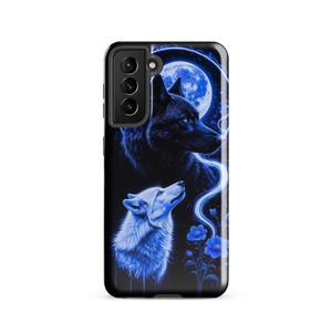 Ying and Yang Wolf Samsung Phone Case – Aesthetic Design