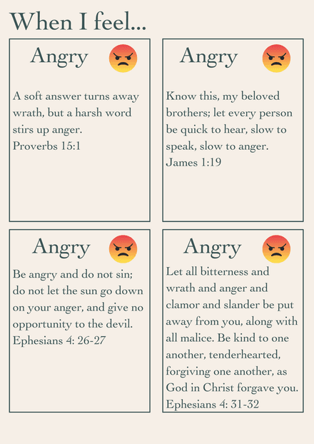 Emoji Scripture Feeling Cards